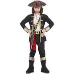 Piraat Kostuum Zwart Goud Jongen, Nieuw, Verzenden