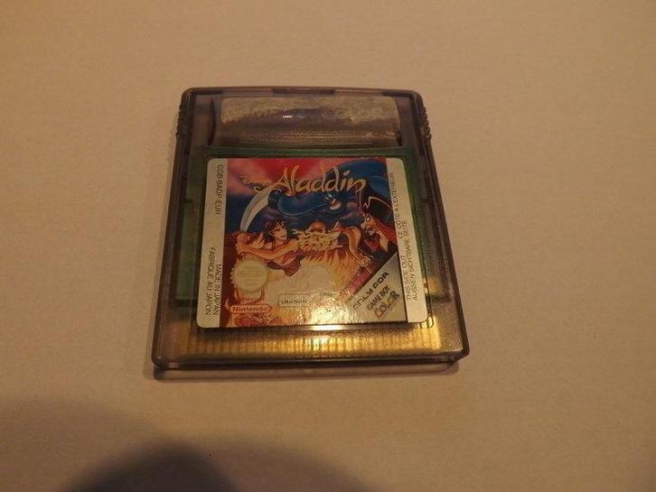 Aladdin [Gameboy Color], Spelcomputers en Games, Games | Nintendo Game Boy, Zo goed als nieuw, Ophalen of Verzenden