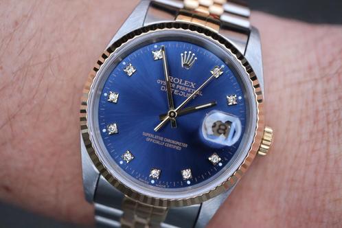 Horloge Rolex Datejust 36MM 04/1993 Full set, perfecte staat, Sieraden, Tassen en Uiterlijk, Horloges | Heren, Goud, Zo goed als nieuw