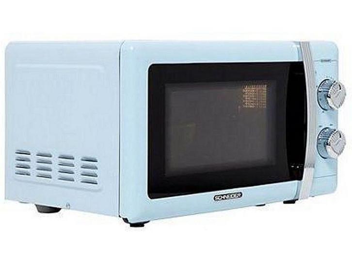 SCHNEIDER SMW20VMBL - Retro magnetron - 700 W 20 liter -, Huis en Inrichting, Woonaccessoires | Overige, Zo goed als nieuw, Verzenden