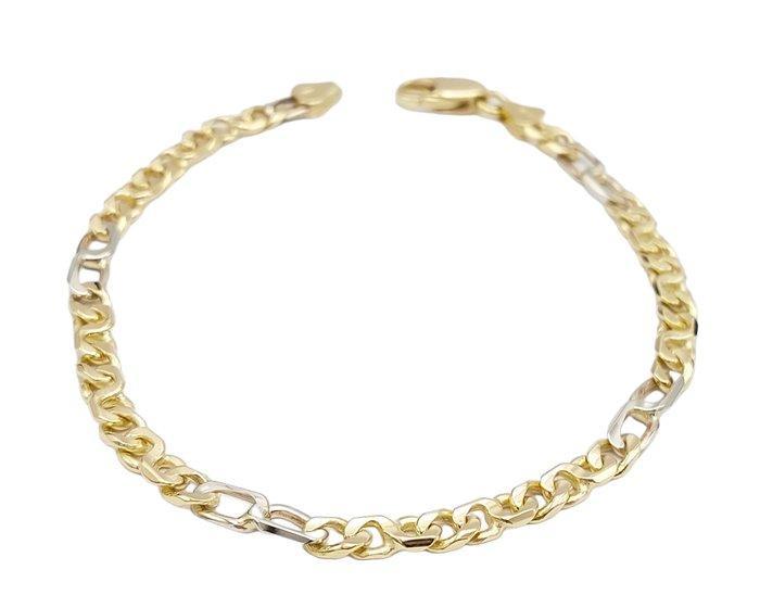 Armband - 18 karaat Geel goud, Witgoud, Sieraden, Tassen en Uiterlijk, Armbanden
