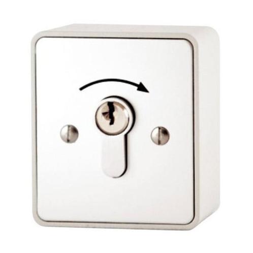 Sleutelschakelaar | Opbouw | Incl. cilinder | Puls, Tuin en Terras, Overige Tuin en Terras, Nieuw, Verzenden