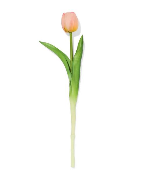 HEMA Kunstbloem 34cm tulp lichtroze 3+2 gratis, Huis en Inrichting, Kamerplanten, Verzenden