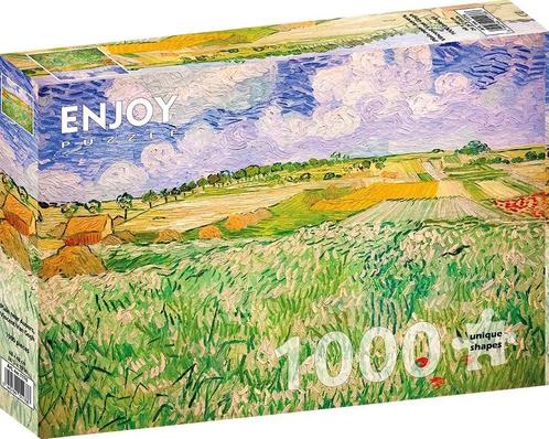 Vincent Van Gogh - Vlakte Bij Auvers Puzzel (1000 stukjes) |, Hobby en Vrije tijd, Denksport en Puzzels, Nieuw, Verzenden