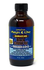 Jamaican Mango and Lime Black Castor Oil Vitamins A-D-E 1..., Nieuw, Haarverzorger of -hersteller, Verzenden