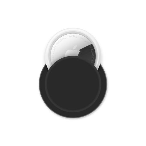 Siliconen Hoesje voor Apple AirTag Zwart, Telecommunicatie, Mobiele telefoons | Toebehoren en Onderdelen, Bescherming, Nieuw