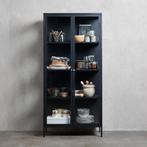 *WOONWINKEL* Metalen Vitrinekast, Verzenden, Nieuw