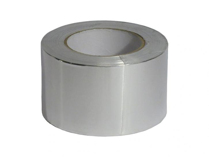 Aluminium tape 75mm x 50 meter, Doe-het-zelf en Verbouw, Isolatie en Afdichting, Ophalen of Verzenden