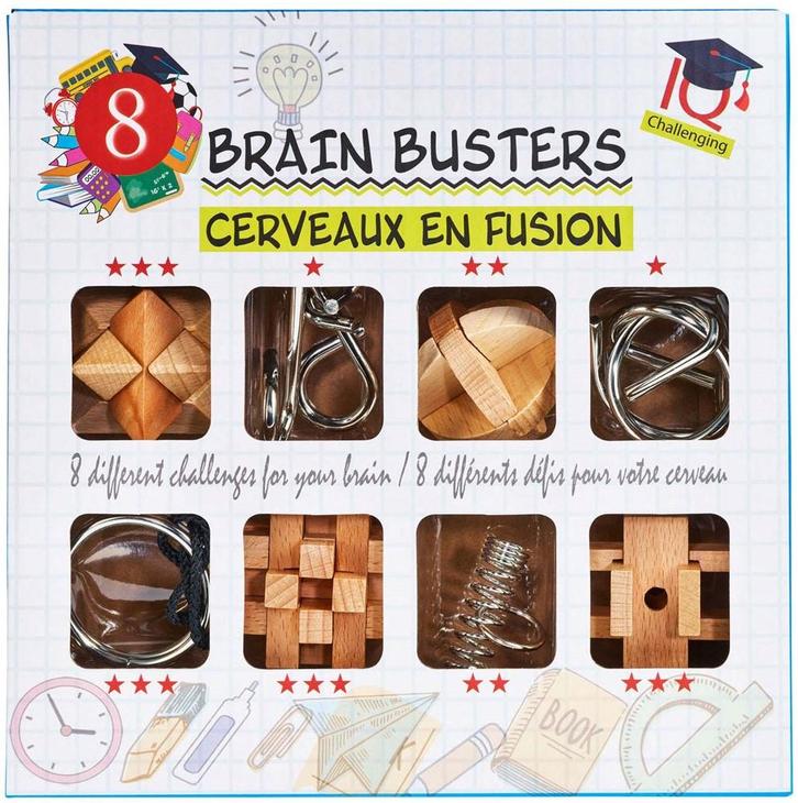 Eureka 3D Puzzle Collection - Brain Busters | Eureka -, Hobby en Vrije tijd, Denksport en Puzzels, Nieuw, Verzenden