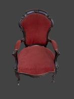Fauteuil - Victoriaanse salontafel - Hout