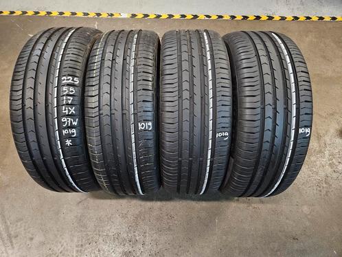 225/55/17 97W CONTINENTAL CONTIPREMIUMC.5* D19 7,1MM PROFIEL, Auto-onderdelen, Banden en Velgen, 17 inch, Erkend duurzaam, Zomerbanden