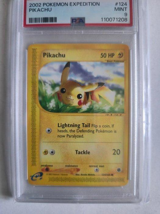 Pokémon - 1 Graded card - Pikachu 124 - PSA 9 - Various sets, Hobby en Vrije tijd, Verzamelkaartspellen | Pokémon