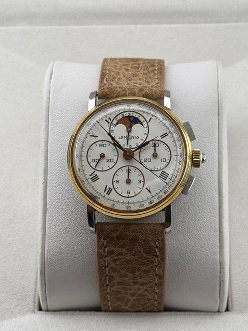 Lemania - Moonphase Calendar Chronograph - 1883 - Heren -, Sieraden, Tassen en Uiterlijk, Horloges | Heren