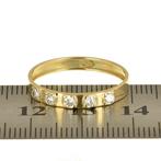 Ring - 14 karaat Geel goud Diamant (Natuurlijk), Sieraden, Tassen en Uiterlijk, Ringen, Nieuw