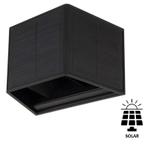 AANBIEDING LED Cube Wandlamp op Solar 1 Watt Schemersensor, Ophalen of Verzenden, Nieuw