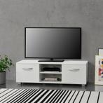 Tv meubel Laugar met planken  120x40x38 cm wit, Huis en Inrichting, Kasten | Televisiemeubels, Verzenden, Nieuw