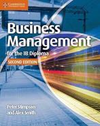 9781107464377 | Business Management for the IB Diploma Co..., Boeken, Studieboeken en Cursussen, Nieuw, Verzenden