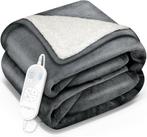 Elektrische deken - Warmtedeken - 1 persoons - 160x120 cm -, Huis en Inrichting, Woonaccessoires | Plaids en Woondekens, Verzenden