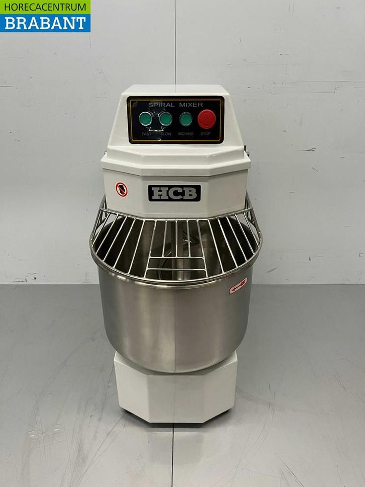 RVS HCB Spiraalkneder deegmenger deegmixer 30 liter 230V, Zakelijke goederen, Horeca | Keukenapparatuur, Nieuw in verpakking, Ophalen of Verzenden