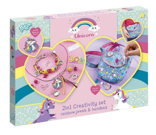 Regenboog Unicorn 2- In 1 Knutselset, Hobby en Vrije tijd, Feestartikelen, Nieuw, Verzenden