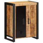 vidaXL Dressoir 55x35x70 cm massief ruw mangohout, Huis en Inrichting, Kasten | Dressoirs, Verzenden, Nieuw, 50 tot 100 cm, 25 tot 50 cm