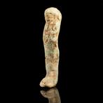 Oud-Egyptisch Groep van drie faience ushabtis - Beeldjes, Antiek en Kunst
