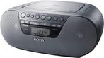 Sony ZS-S10CP CD Speler met Radio Boombox - Zwart, Verzenden, Nieuw