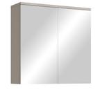 Badkamerkast Toledo 60 x 20 x 60 cm Beige Spiegelkast, Huis en Inrichting, Verzenden, Nieuw, Spiegelkast