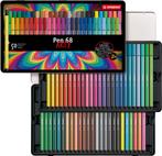 STABILO Pen 68 - Premium Viltstift - Metalen Etui - Met 50, Verzenden, Nieuw