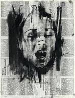 Guy Denning (1965) - Die markte (hand finished), Antiek en Kunst