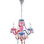 LED Kroonluchter - Trion Lucy - E14 Fitting - 3-lichts -, Ophalen of Verzenden, Nieuw, Metaal