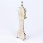 J. Weeda - Staand horloge - Miniatuur figuur - .835 zilver, Antiek en Kunst