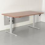 MDD bureau, noten blad, 160 x, Huis en Inrichting, Bureaus, Ophalen of Verzenden, Nieuw