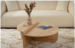 Asir Salontafel honing eiken 90 x 60 x 30cm van 169 voor 133, Huis en Inrichting, Ophalen of Verzenden, Nieuw