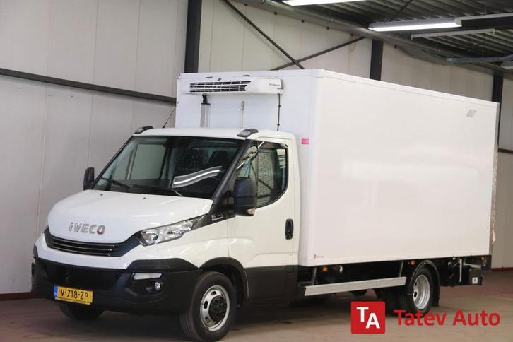 Iveco Daily 35C16 2.2 KOELWAGEN VRIESWAGEN DAG NACHTKOELING, Auto's, Bestelauto's, Lease, Automaat, Wit, Financial lease, Stof