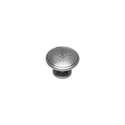 Intersteel Meubelknop bloem ø30mm - oud grijs, Doe-het-zelf en Verbouw, Hang- en Sluitwerk, Nieuw, Verzenden