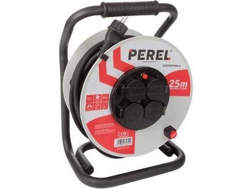 PROFESSIONELE NEOPREEN KABELHASPEL - 25 m - 3G2.5 - 4, Doe-het-zelf en Verbouw, Elektra en Kabels, Nieuw, Verzenden