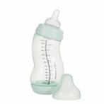 Difrax S-Fles Wide Mint 310 ml, Kinderen en Baby's, Nieuw, Verzenden