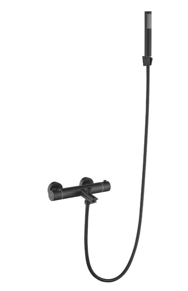 SALE - Vass - Mat zwart - Thermostaat badkraan -, Doe-het-zelf en Verbouw, Sanitair, Nieuw, Ophalen of Verzenden