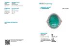 Trouwring - 14 karaat Geel goud - 11.34ct. tw. Smaragd -