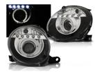 LED koplamp units, geschikt voor FIAT 500 – Black, Auto-onderdelen, Verlichting, Verzenden, Nieuw, Fiat