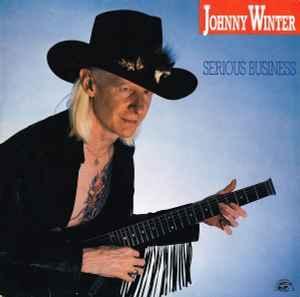 LP gebruikt - Johnny Winter - Serious Business, Cd's en Dvd's, Vinyl | Rock, Zo goed als nieuw, Verzenden