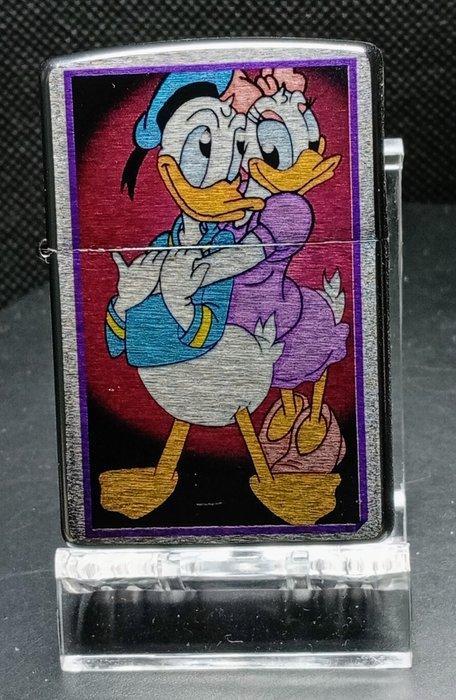 Zippo - Daisy & Donald Duck - Zonder Minimumprijs -, Verzamelen, Rookartikelen, Aanstekers en Luciferdoosjes