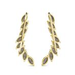 2dekans | Yolora Dames Oorbellen - Zwarte Kalpa Camaka, Sieraden, Tassen en Uiterlijk, Oorbellen, Ophalen of Verzenden, Zo goed als nieuw