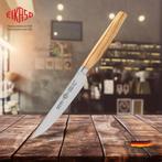 Eikaso Solingen Gesmeed Steakmes 12cm met Olijfhouten Han..., Ophalen of Verzenden, Nieuw, Hout, Los bestek