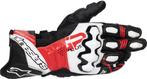 Alpinestars GP Plus R V3 Zwart Wit Fel Rood Leren, Motoren, Kleding | Motorkleding, Verzenden, Nieuw met kaartje, Handschoenen
