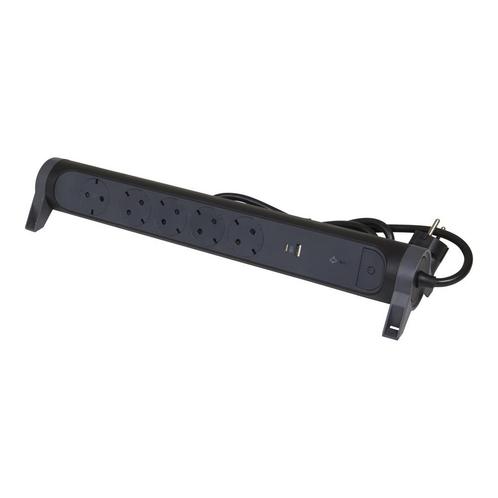 Legrand monteerbare en draaibare USB A+C 5X2P+A 1,5M Zwart, Doe-het-zelf en Verbouw, Elektra en Kabels, Overige typen, Nieuw, Verzenden