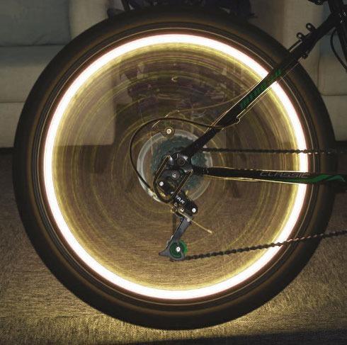 LED fietswiel verlichting - 20 LED - Wit, Doe-het-zelf en Verbouw, Overige Doe-het-zelf en Verbouw, Nieuw, Ophalen of Verzenden