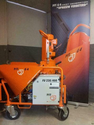 Gipsspuit PFT G4x nu ook te leasen vanaf 350euro p/m 24mnd beschikbaar voor biedingen