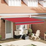 vidaXL Markies Rood 400 x 300 x 165 cm Polyester en, Tuin en Terras, Zonneschermen, Verzenden, Nieuw